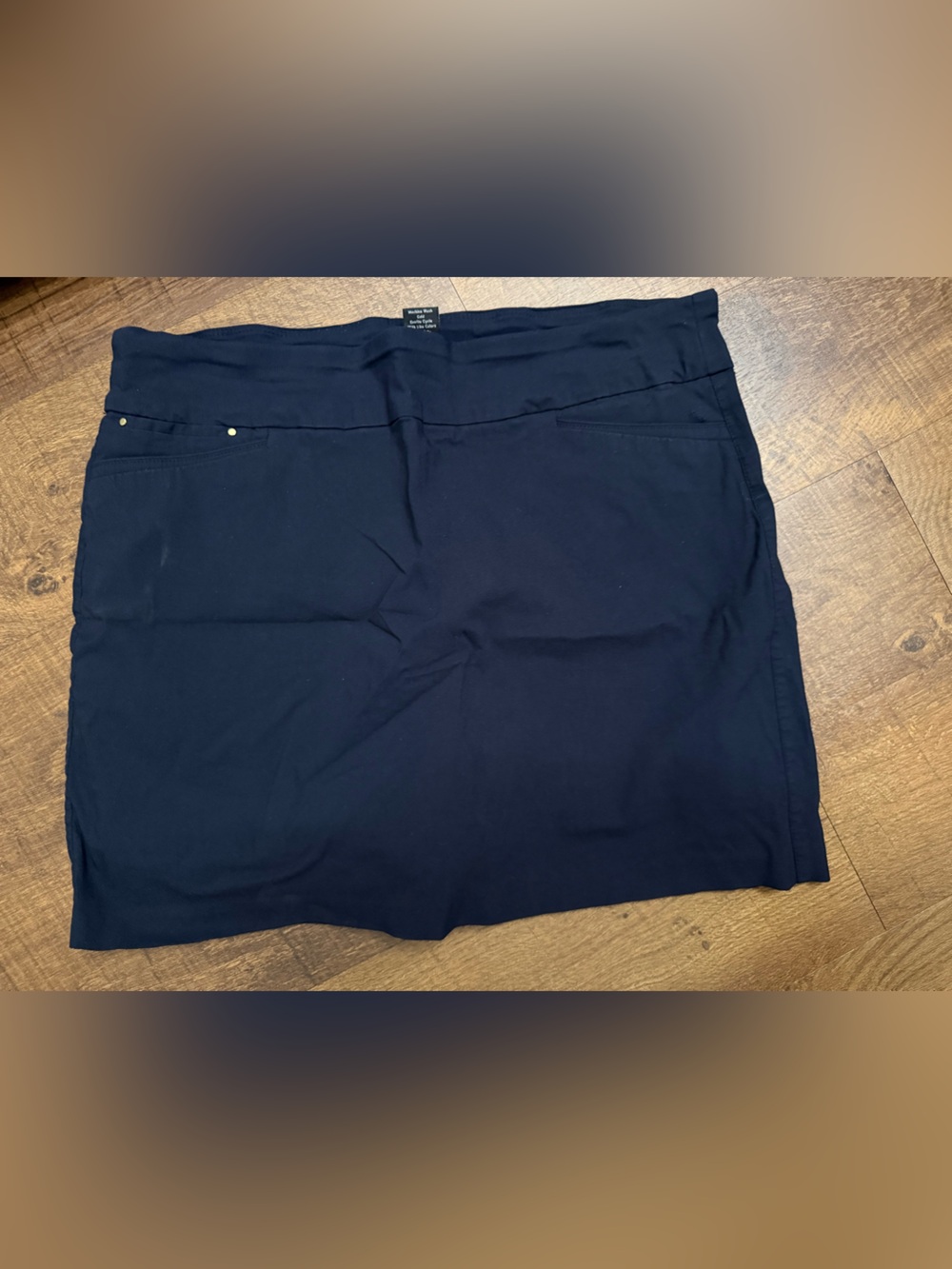 Attyre Men's Dark Navy Flat Front Shorts